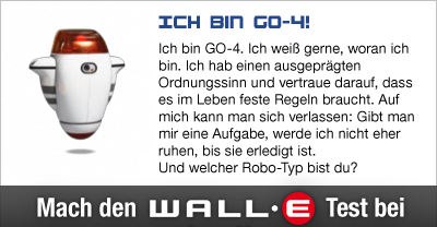 Zum Disney Wall-E Test auf moviepilot.de