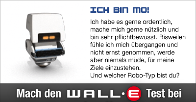 Zum Disney Wall-E Test auf moviepilot.de