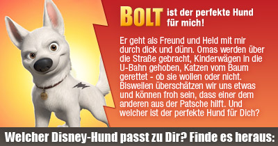 Zum Bolt - Ein Hund für alle Fälle Spiel zum Film bei der Film-Community moviepilot